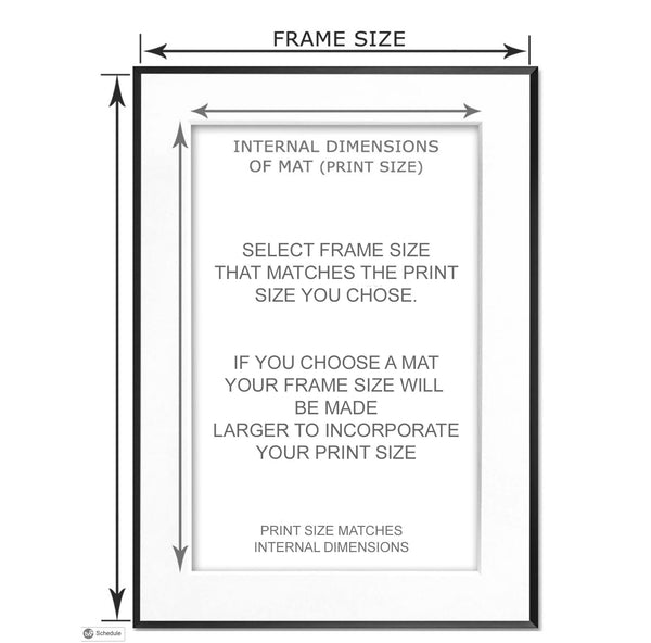 Print ADD-ON: Professional Custom Framing for Prints | Free Shipping