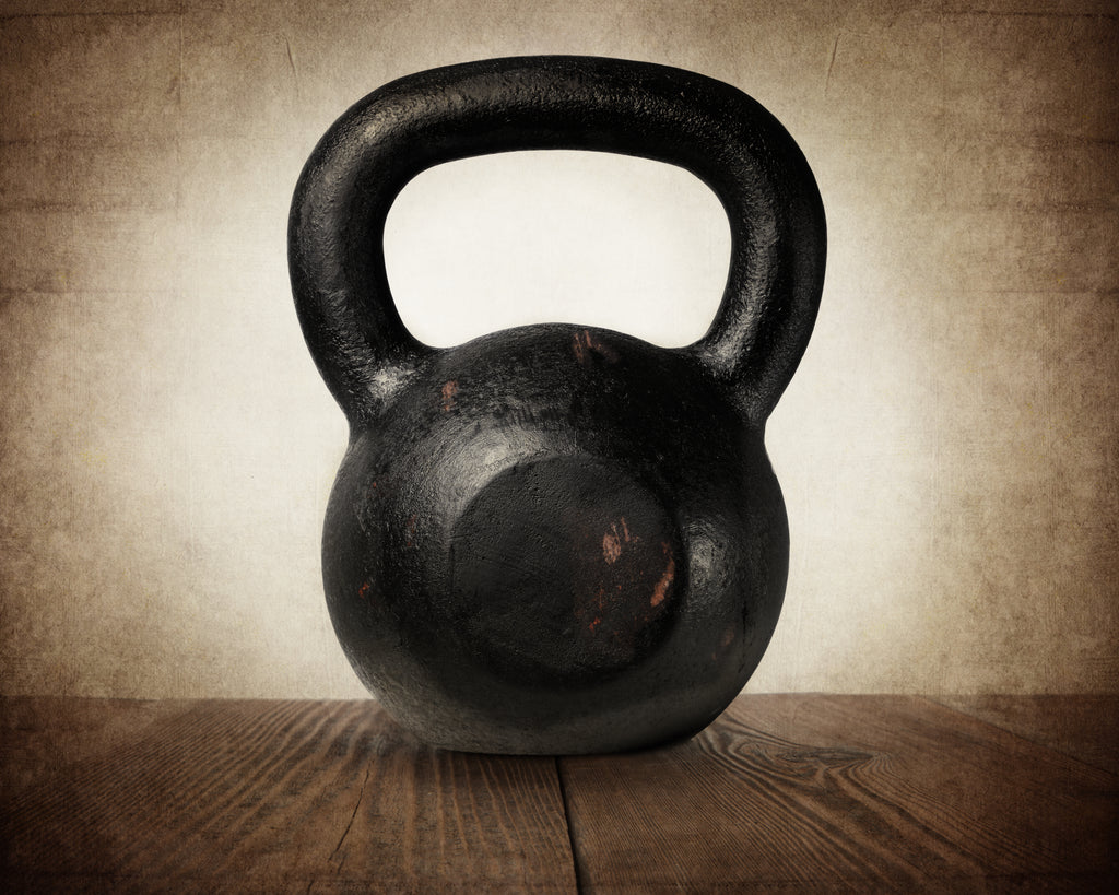 Vintage Kettle Bell Print Photo Art Saint Sailor Studios
