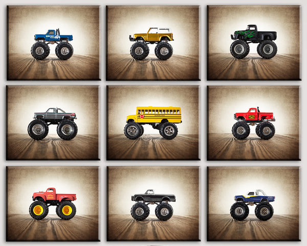 Vintage Monster Truck Gravedigger - Saint & Sailor Studios