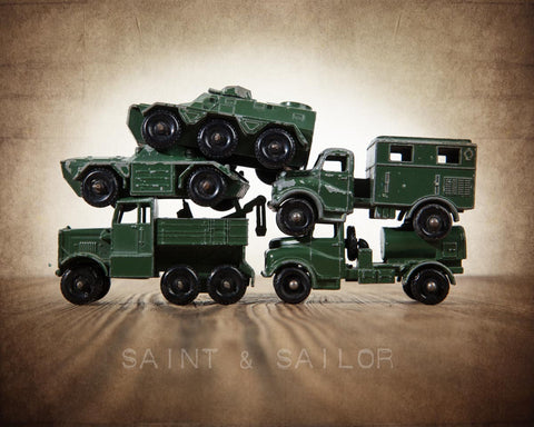 Vintage Army Truck Pile - Saint & Sailor Studios