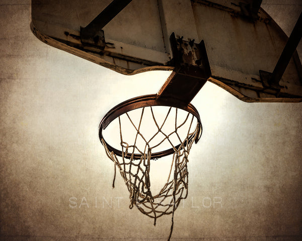 Vintage Basketball Hoop - Saint & Sailor Studios