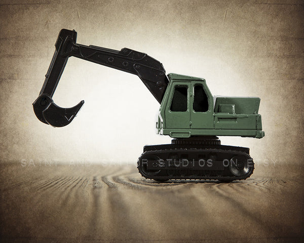 Vintage Toy EXCAVATOR - Saint & Sailor Studios