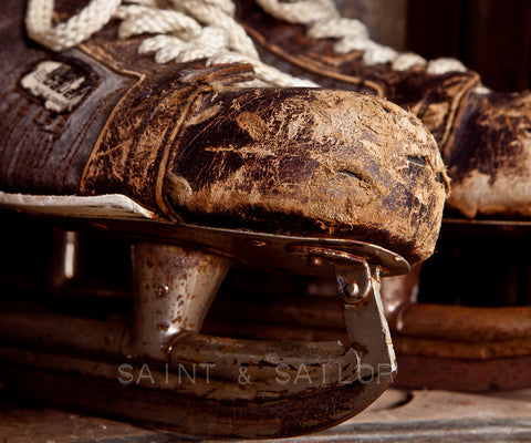 Vintage Bauer Hockey Skates No.1 - Saint & Sailor Studios