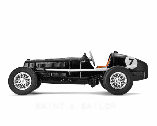 Black No.7 Vintage Race Car - Saint & Sailor Studios