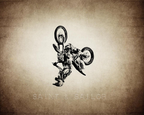 Freestyle Motocross Back Flip - Saint & Sailor Studios