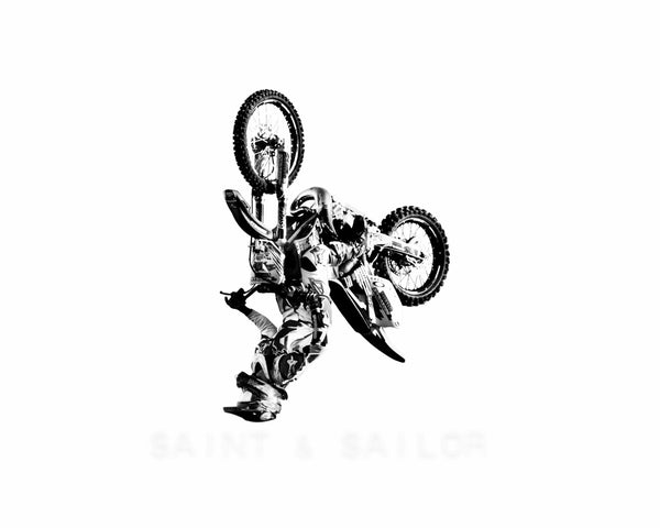 Freestyle Motocross Back Flip - Saint & Sailor Studios