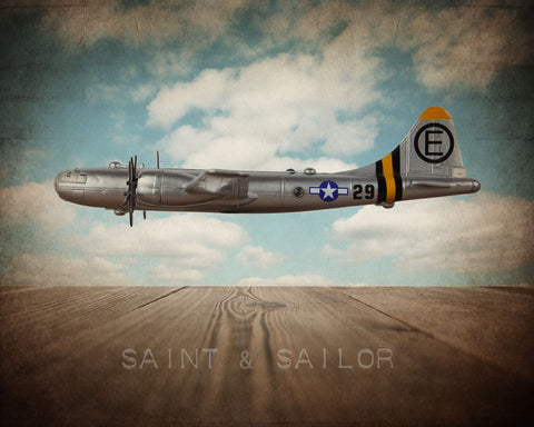 Vintage WWII B29 Super Fortress - Saint & Sailor Studios