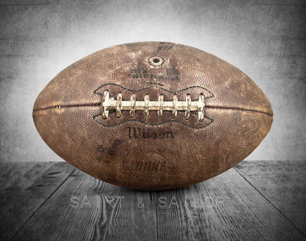 Vintage 1950s Football - Saint & Sailor Studios