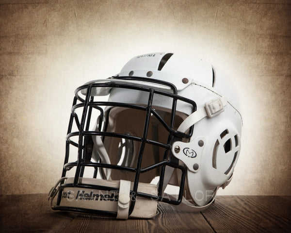 Vintage Lacrosse Helmet - Saint & Sailor Studios