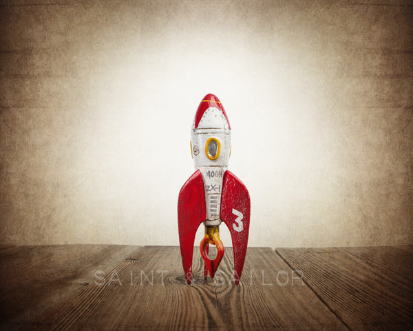 White Small Rocket - Saint & Sailor Studios