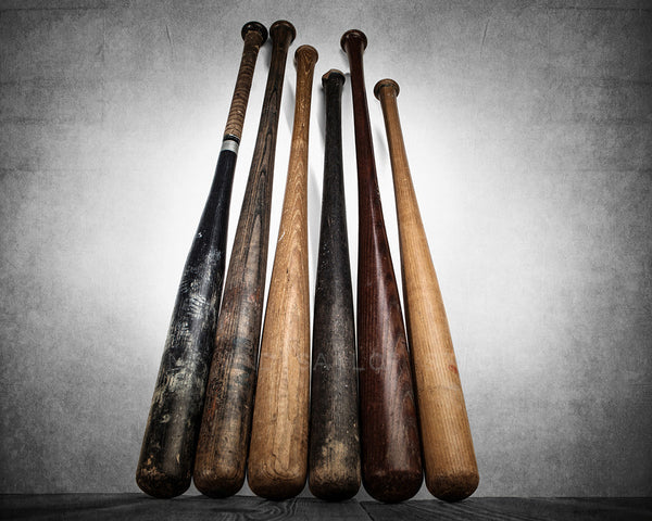 Vintage Baseball Bats - Saint & Sailor Studios