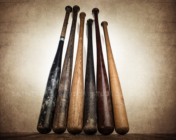 Vintage Baseball Bats - Saint & Sailor Studios