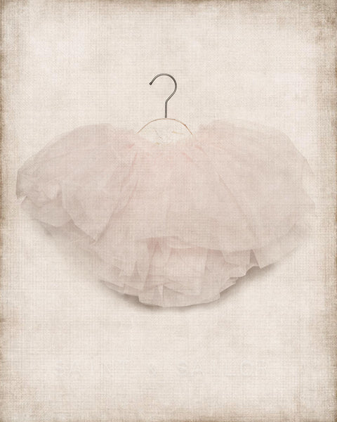 Vintage Single Pink Tutu Vertical - Saint & Sailor Studios