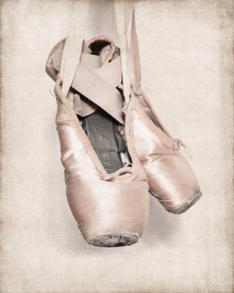 Vintage Ballet Slippers