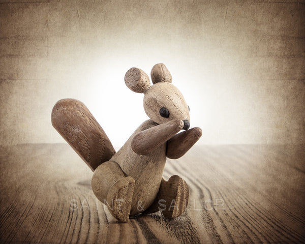 The Little Wooden Squirrel - Saint & Sailor Studios