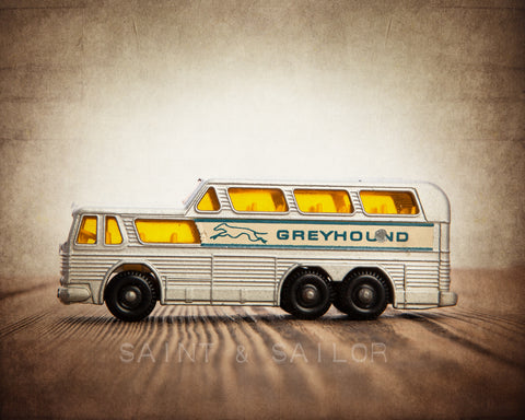 Vintage Matchbox Greyhound Bus - Saint & Sailor Studios
