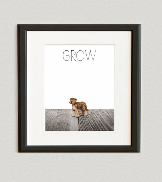 Baby Cheetah "Grow" - Saint & Sailor Studios