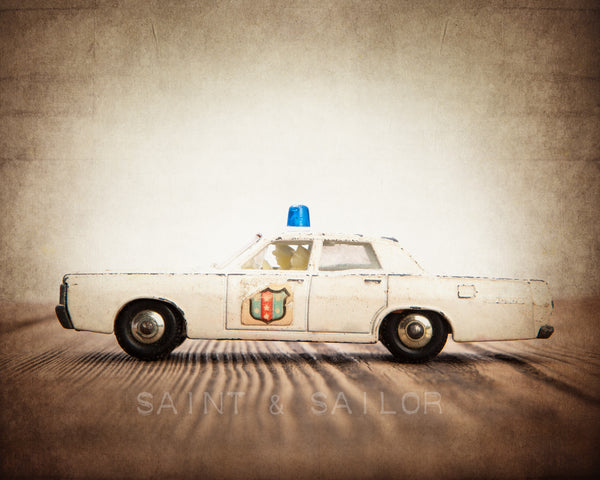 Vintage Police Car - Saint & Sailor Studios