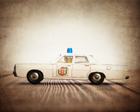 Vintage Police Car - Saint & Sailor Studios