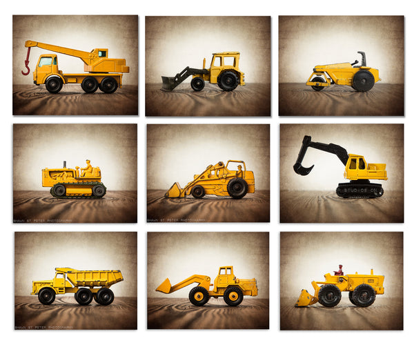 Vintage Toy EXCAVATOR - Saint & Sailor Studios