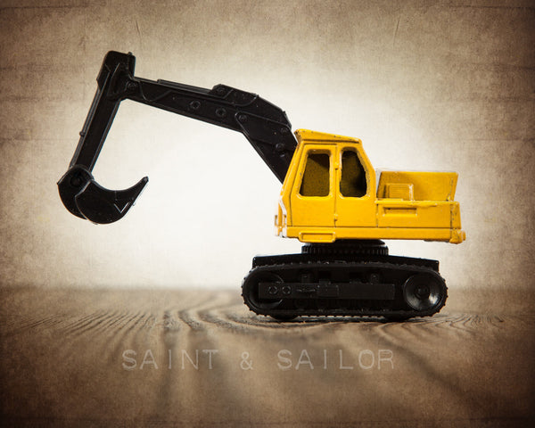 Vintage Toy EXCAVATOR - Saint & Sailor Studios