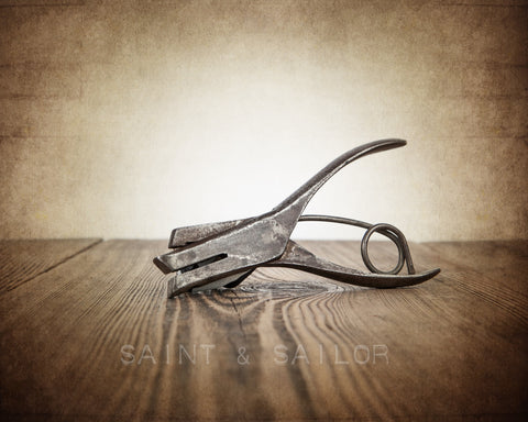 Vintage Train Conductor Ticket Punch - Saint & Sailor Studios